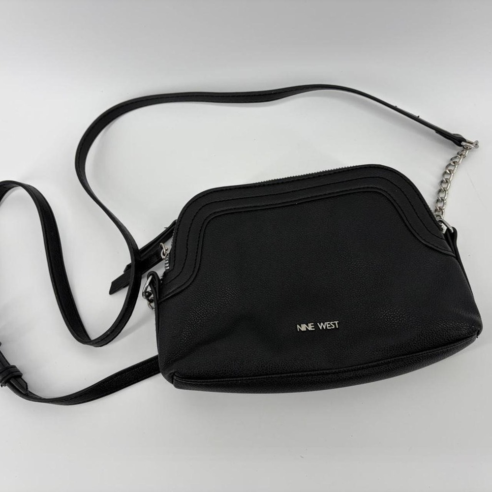 Nine West Mini Lillie Crossbody Purse Zippered Pockets, Divided‎ Pockets,